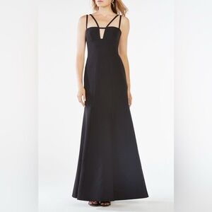 BCBG Maxazria Black Ball Gown Size 6